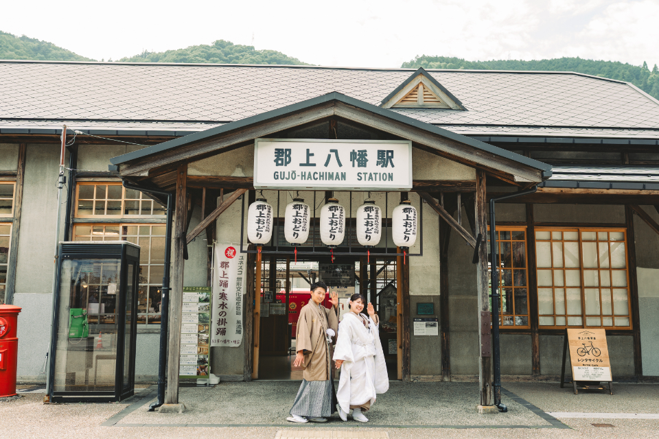 前撮り岐阜、岐阜フォトウエディング、郡上前撮りならラフフォトへ