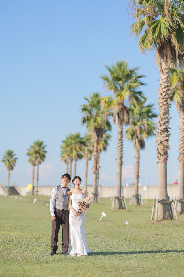 岐阜フォトウェディング、前撮り岐阜、ビーチフォト、りんくうビーチ常滑ならラフフォトへ