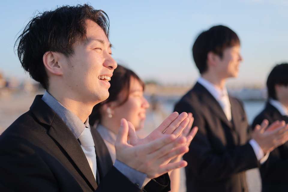 岐阜フォトウェディング、前撮り岐阜、ビーチフォト、りんくうビーチ常滑ならラフフォトへ