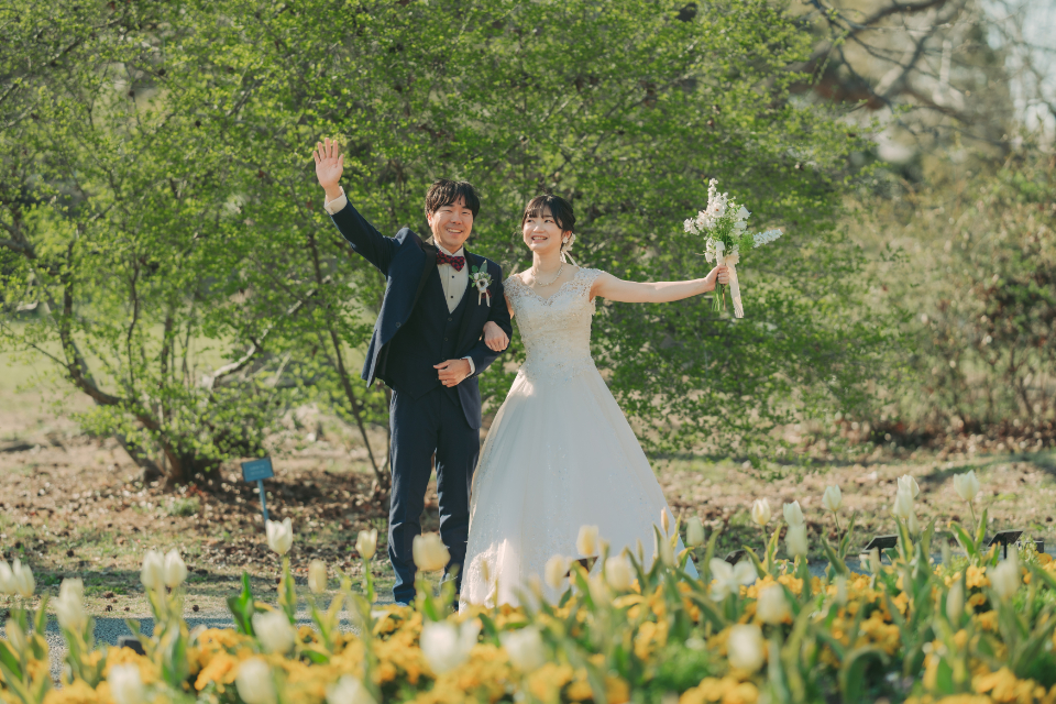 前撮り岐阜、岐阜フォトウエディング、木曾三川公園前撮りならラフフォトへ