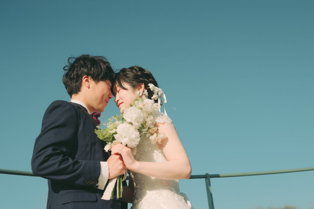 前撮り岐阜、岐阜フォトウエディング、木曾三川公園前撮りならラフフォトへ