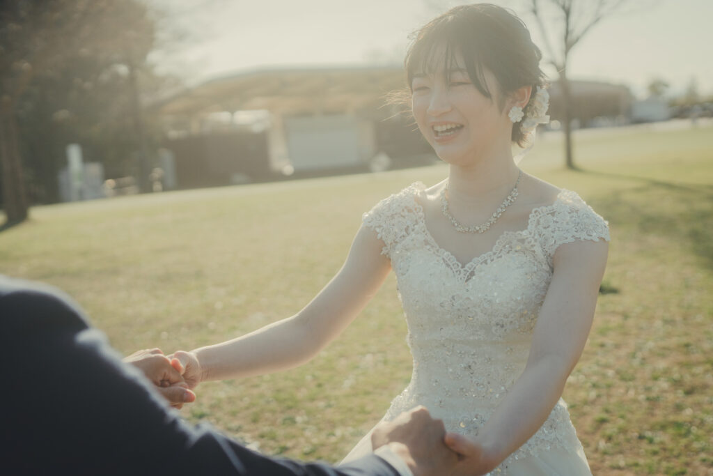 前撮り岐阜、岐阜フォトウエディング、木曾三川公園前撮りならラフフォトへ