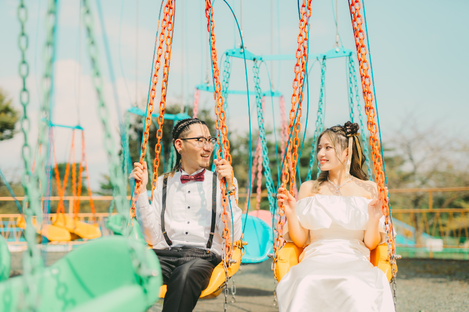 岐阜フォトウェディング前撮り岐阜フォトブライダルフォト岐阜養老前撮り養老ランドならラフフォトへ