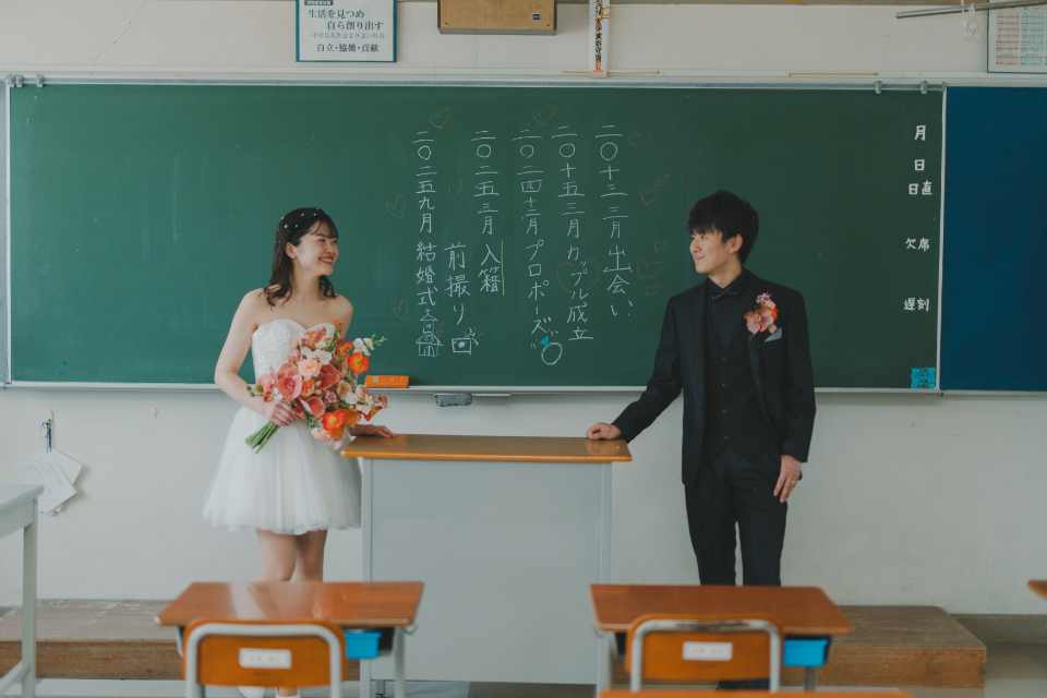 前撮り岐阜、岐阜フォトウエディング、学校前撮りならラフフォトへ