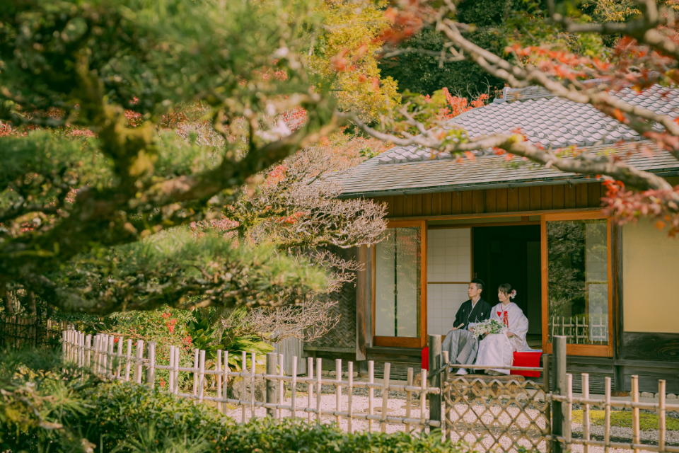 前撮り岐阜、岐阜フォトウエディング紅葉フォトならラフフォトへ
